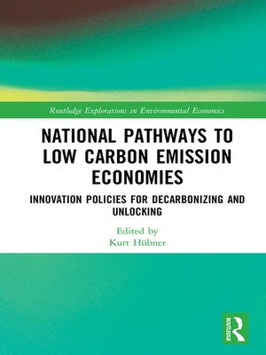 cover image of National Pathways to Low Carbon Emission Economies